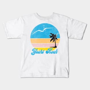 Yacht Rock (¬‿¬) AOR Smoooooth Rock Lover Kids T-Shirt